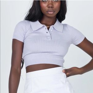 NWOT Princess Polly Natalia Crop Top XS/S